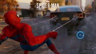 Spider-Man PS4 - Free Roam Gameplay