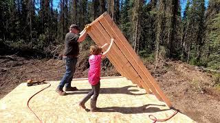 Building the Alaska Chicken Coop  Part 3