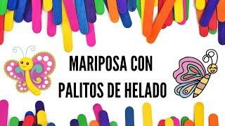 MANUALIDADES con PALITOS de HELADO 