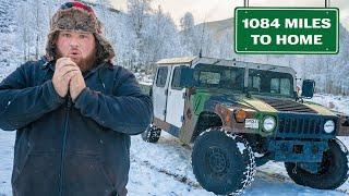 Driving 1084 Miles in a Humvee...It was Terrible