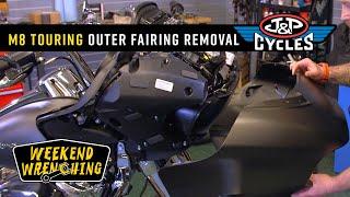 How to Remove and Install a Harley Davidson Road Glide Outer Fairing  Weekend Wrenching