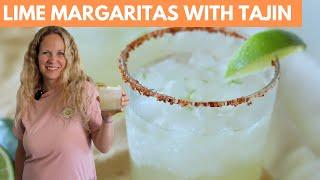 Classic Lime Margaritas with Tajin  Cinco de Mayo Favorite