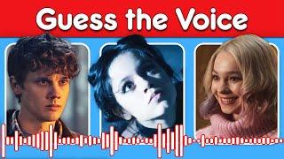 Guess the Wednesday Characters by their Voice  #3  Wednesday Quiz