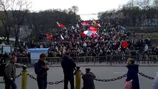 Anti-junta meeting in Odessa