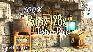 Minecraft 1.201.191.18 Shader Patrix 128x Texture Pack For Android