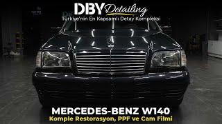 Mercedes-Benz W140 Has been Restored - Complete Paintjob PPF and Window Tints