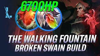 *NEW* 6700 HP WALKING FOUNTAIN SWAIN BUILD HEAL ALL YOUR ALLIES @BrokenSupport  RiftGuides WildRift