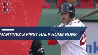 J.D. Martinez crushes 29 home runs in the first half