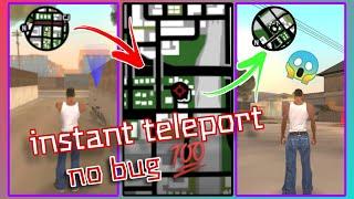 CLEO INSTANT TELEPORT  GTA SA ANDROID  cybergamer0123