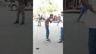 criminal and police fight In Public KERALA