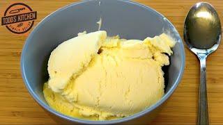 No Churn Coconut Ice Cream - 2 Ingredient recipe