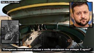 “Entregamos nosso arsenal nuclear e vocês prometeram nos proteger. E agora?”