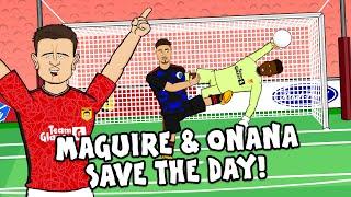 MAGUIRE & ONANA SAVE THE DAY Man Utd vs FC Copenhagen Champions League 2324