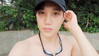 KAI Vlog 종인이의 마구잡이 브이로그파리 화보우즈베키스탄 공연제주도 휴가컴백 전 운동