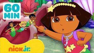 Dora the Explorer  Meerjungfrauen- und Magie-Marathon  Einstündige Zusammenstellung  Nick Jr.