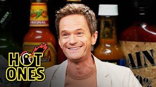 Neil Patrick Harris Needs Magic to Escape Spicy Wings  Hot Ones