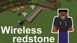 Wireless redstone - Minecraft Bedrock Edition 1.19.51 - Realms