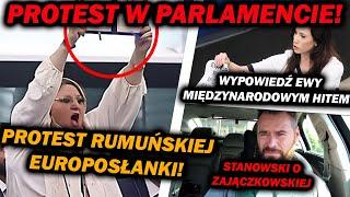 RUMUŃSKA EUROPOSŁANKA PROTESTUJE WYPOWIEDŹ EWY HITEM