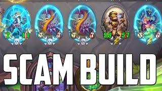 The Ultimate Scam Build  Hearthstone Battlegrounds