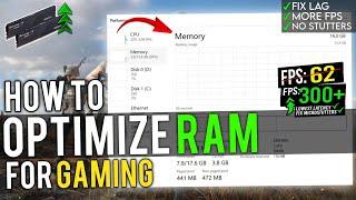 How To Optimize RAM For Gaming  Boost FPS & Fix Shutters 2024