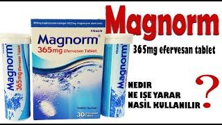 Magnorm Efervesan Tablet Nedir Niçin Kullanılır Nasıl Kullanılır Yan Etkileri Nelerdir?