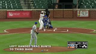 Drag Bunt Hits From Left-Handed Hitters to 3rd Base Side