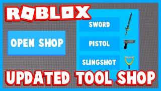 How to make a Tool Shop Gui in ROBLOX Studio