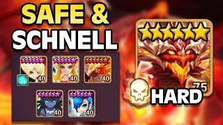 Dieses Team ist überraschend schnell und komplett F2P  Drachen Abgrund Hard Summoners War Deutsch