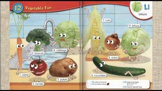 Longmans Picture Dictionary for Children - Vegetable Fun - Topic 12