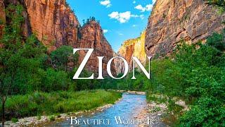 Zion National Park 4K Ultra HD • Stunning Footage Scenic Relaxation Film with Calming Music