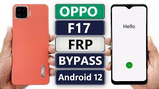 OPPO F17 FRP BYPASS ANDROID 12 WITHOUT PC OPPO F17 GOOGLE ACCOUNT LOCK RESET OPPO F17 FRP UNLOCK