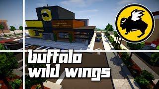 Minecraft Buffalo Wild Wings Restaurant Tour