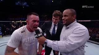 Fight Night Sao Paulo Colby Covington Octagon Interview