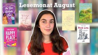 Lesemonat August 2023  viele Highlights 