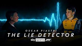 Has Oscar Piastri ever PEED in the car?   The Lie Detector