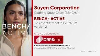 BENCH ACTIVE TV Ad 2H 2024 22s Philippines Version 2