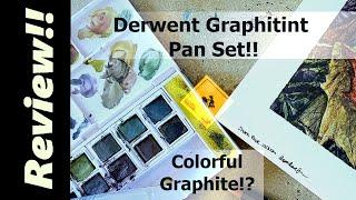 Trying Derwent Graphitint Pans for the First Time