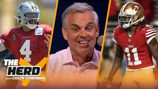 Colins warning to Brandon Aiyuk if leaving 49ers should Dak reset QB market? l NFL l THE HERD