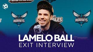 2023-24 Exit Interviews LaMelo Ball