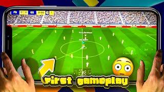 The First Gameplay of eFootball Mobile 2025 