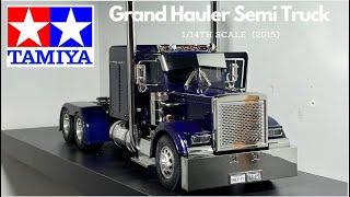 Tamiya RC Semi Truck Grand Hauler 56344 Full Build