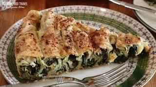 Turkish Spiral Spinach Borek Ispanaklı Dolama Börek