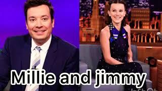 Millie bobby brown beat battle with Jimmy Fallon