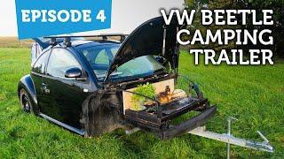 Converting a VW Beetle into a camping trailer