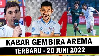 KABAR GEMBIRA  Berita Arema Terbaru Hari Ini - Senin 20 Juni 2022 - Almeida Lakukan Hal Ini