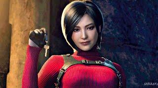 Resident Evil 4 Remake - All Ada Wong Cutscenes 4K 60FPS