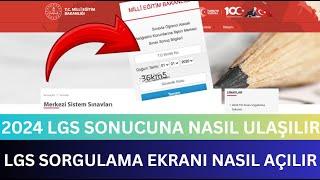 Lgs 2024 Sonuç Öğrenme  Lise Sonuçları Nereden Bakılır 2024