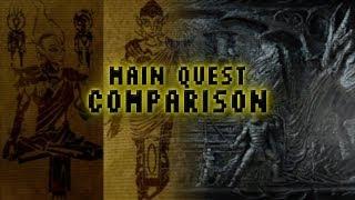 Main Quest Comparison Skyrim & Morrowind