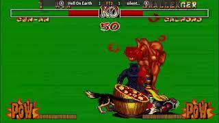 samurai shodown II Hell vs silent