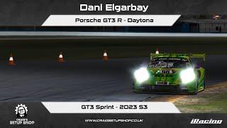 iRacing - 23S3 - Porsche GT3 R - GT3 Sprint - Daytona - Dani